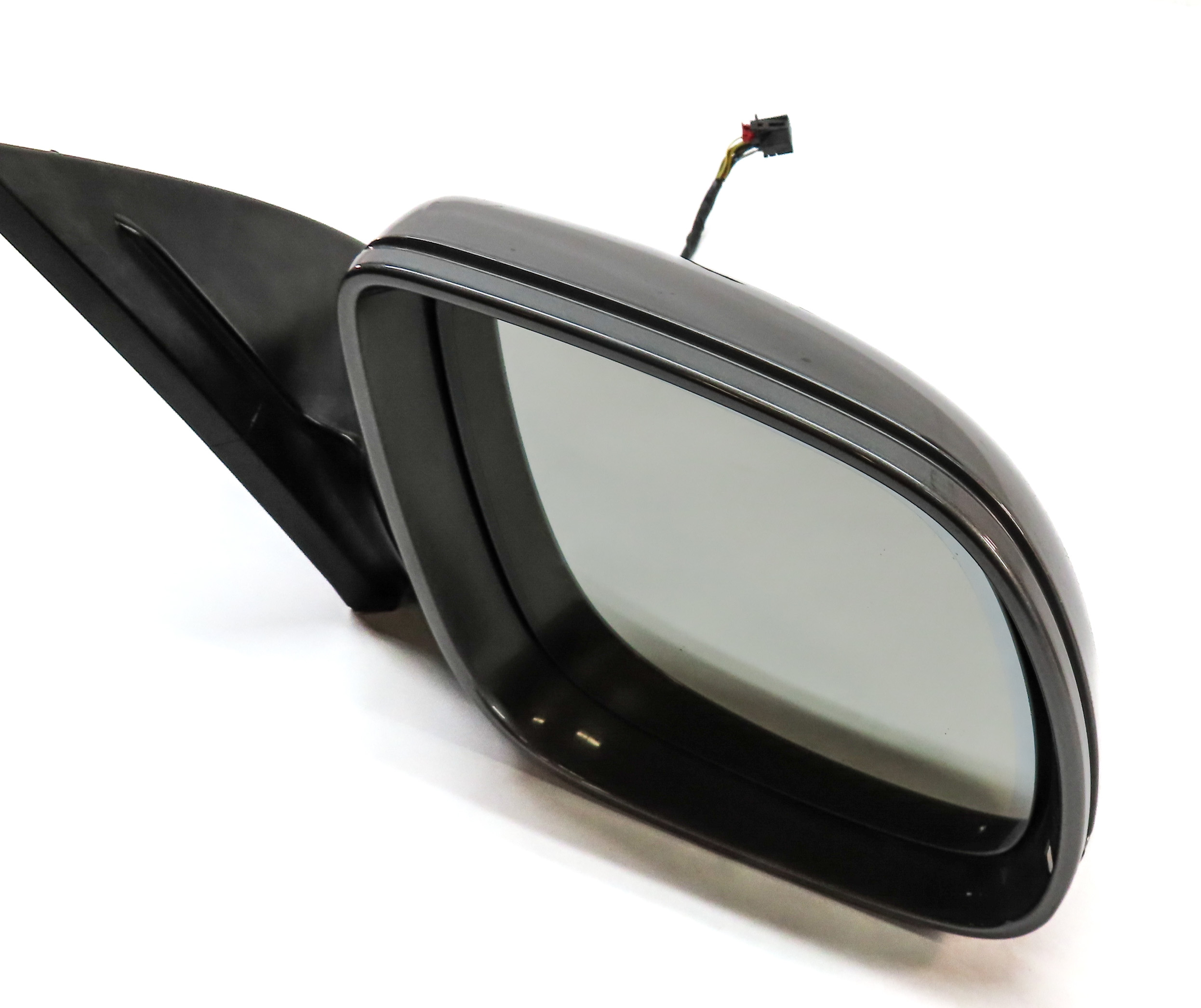 10-12 AUDI Q7 (4L) RIGHT PASSENGER P-FOLD AUTODIM MEMORY DOOR MIRROR (Gray) — exact item pictured